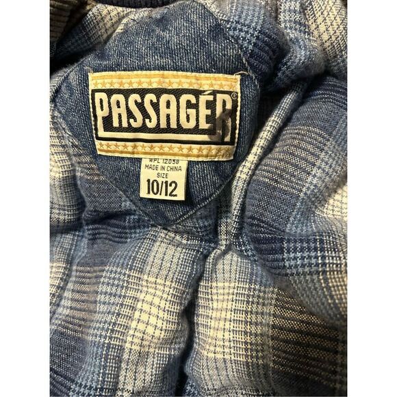 Vintage Passenger quilt lined jean jacket size 10/12 - Picture 4 of 8